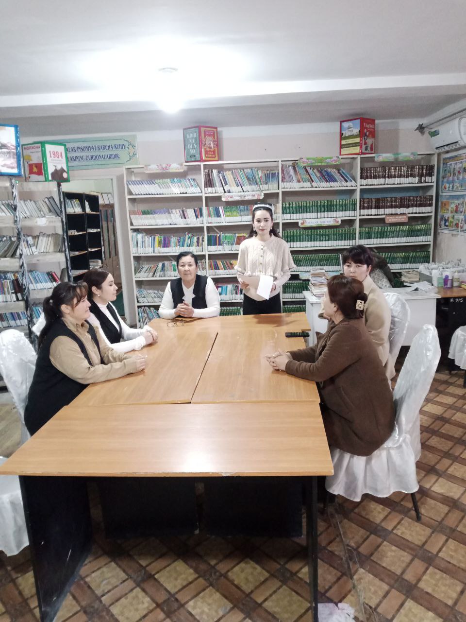 Kitobxonlik madaniyatini rivojlantirish bo'yicha davra suhbati